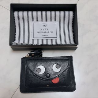 ANYA HINDMARCH - Chubby Small Zip Round Wallet コインケース レザー