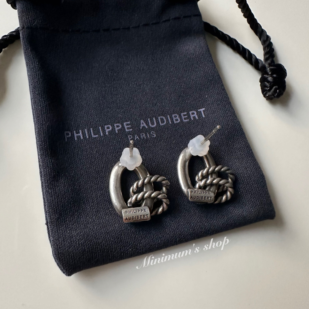 Philippe Audibert(フィリップオーディベール)のPA SIMPLE LAITON ピアス レディースのアクセサリー(ピアス)の商品写真