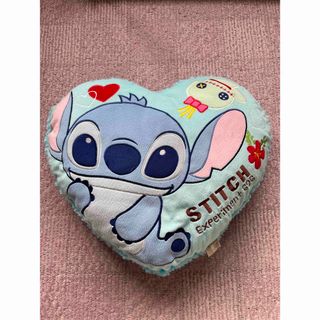 スティッチ(STITCH)のディズニー スティッチ ハート型クッション(キャラクターグッズ)