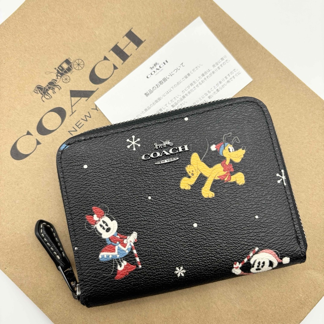 COACH(コーチ)の【DISNEY X COACH☆新品】スモール ジップ アラウンド ウォレット レディースのファッション小物(財布)の商品写真