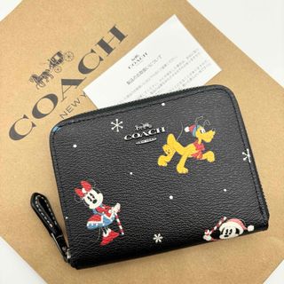 コーチ(COACH)の【DISNEY X COACH☆新品】スモール ジップ アラウンド ウォレット(財布)