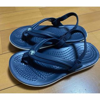 クロックス(crocs)のcrocs クロックス c9（16.5cm） フリップフロップ(サンダル)