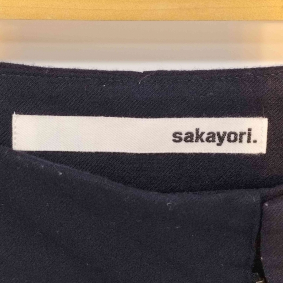 sakayori(サカヨリ)のsakayori(サカヨリ) ウールスカート デザインスカート レディース レディースのスカート(その他)の商品写真