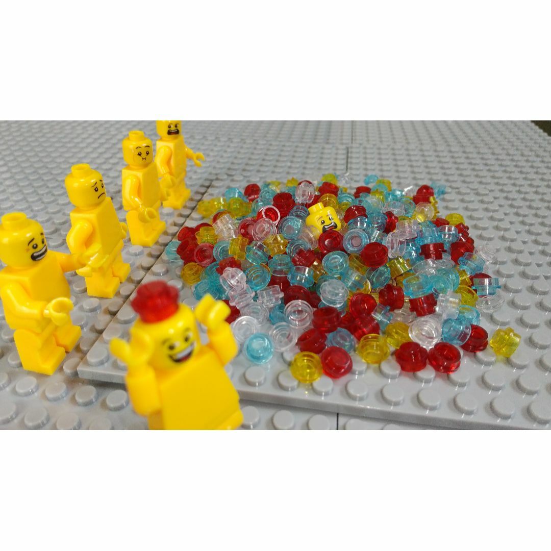 キラキラパーツ　LEGO互換　レゴブロック　インテリア　イルミネーション　冬休み エンタメ/ホビーのおもちゃ/ぬいぐるみ(模型/プラモデル)の商品写真