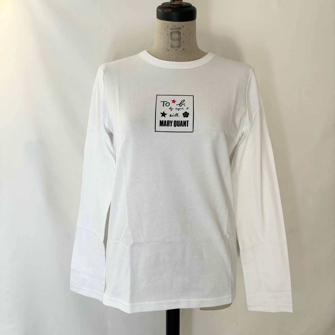 agnes b.(アニエスベー)の新品タグ付き agnes b MARY QUANT コラボTEE レディースのトップス(Tシャツ(長袖/七分))の商品写真