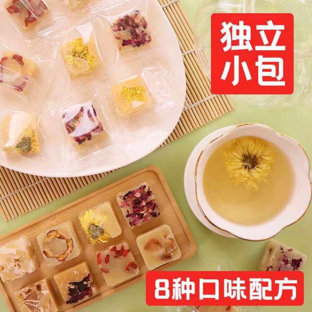 はちみつ8種セット 健康茶 薬膳茶 美容茶 ハーブティー フルーツティー 中国茶 食品/飲料/酒の健康食品(健康茶)の商品写真