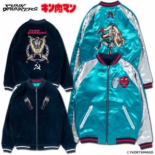 ロング Tシャツ XXL 未使用 punkdrunkers 重量挙げ ロンTアメカジ