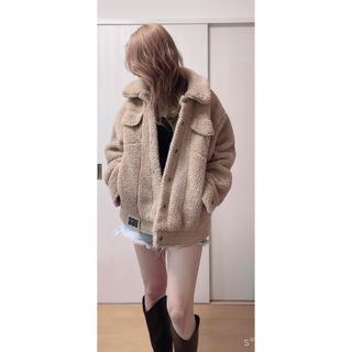 アグ(UGG)のUGG Frankie Sherpa Trucker Jacket ティディベア(ブルゾン)