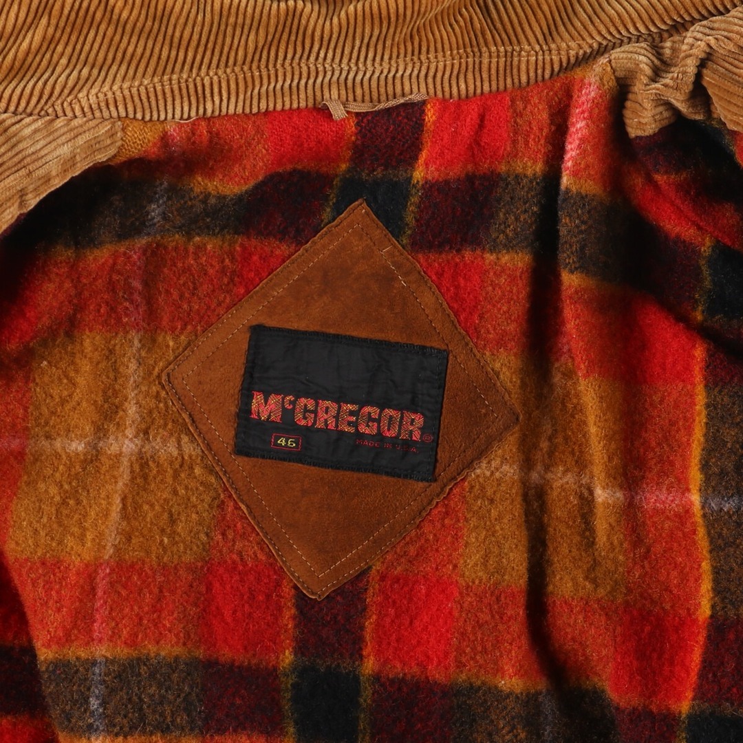 McGREGOR(マックレガー)の古着 70年代 マックレガー McGREGOR コーデュロイコート USA製 メンズL ヴィンテージ /eaa397777 メンズのジャケット/アウター(その他)の商品写真