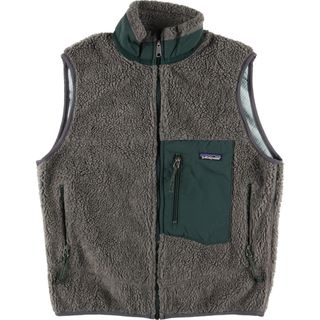 パタゴニア(patagonia)の古着 90年代 パタゴニア Patagonia レトロXベスト 23044 フリースベスト USA製 レディースS ヴィンテージ /evb003048(ベスト/ジレ)