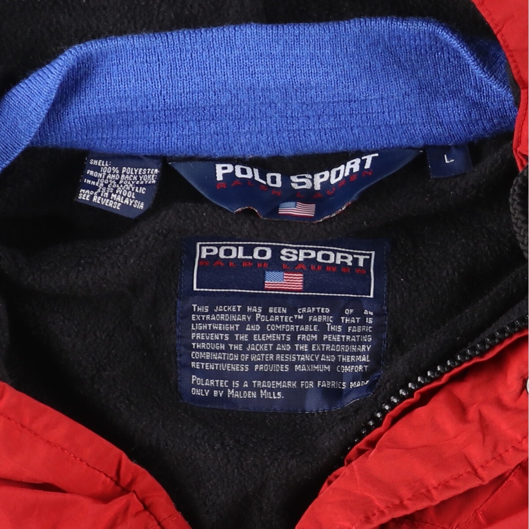 Ralph Lauren - 古着 90年代 ラルフローレン Ralph Lauren POLO SPORT