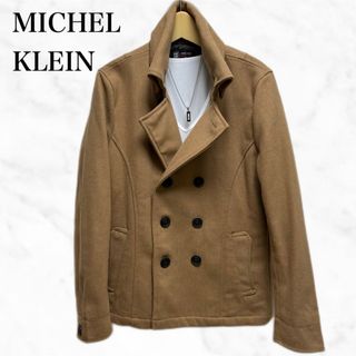 エムケーミッシェルクランオム(MK MICHEL KLEIN homme)のMICHEL KLEIN HOMME ピーコート　ウールコート　アウター(ピーコート)