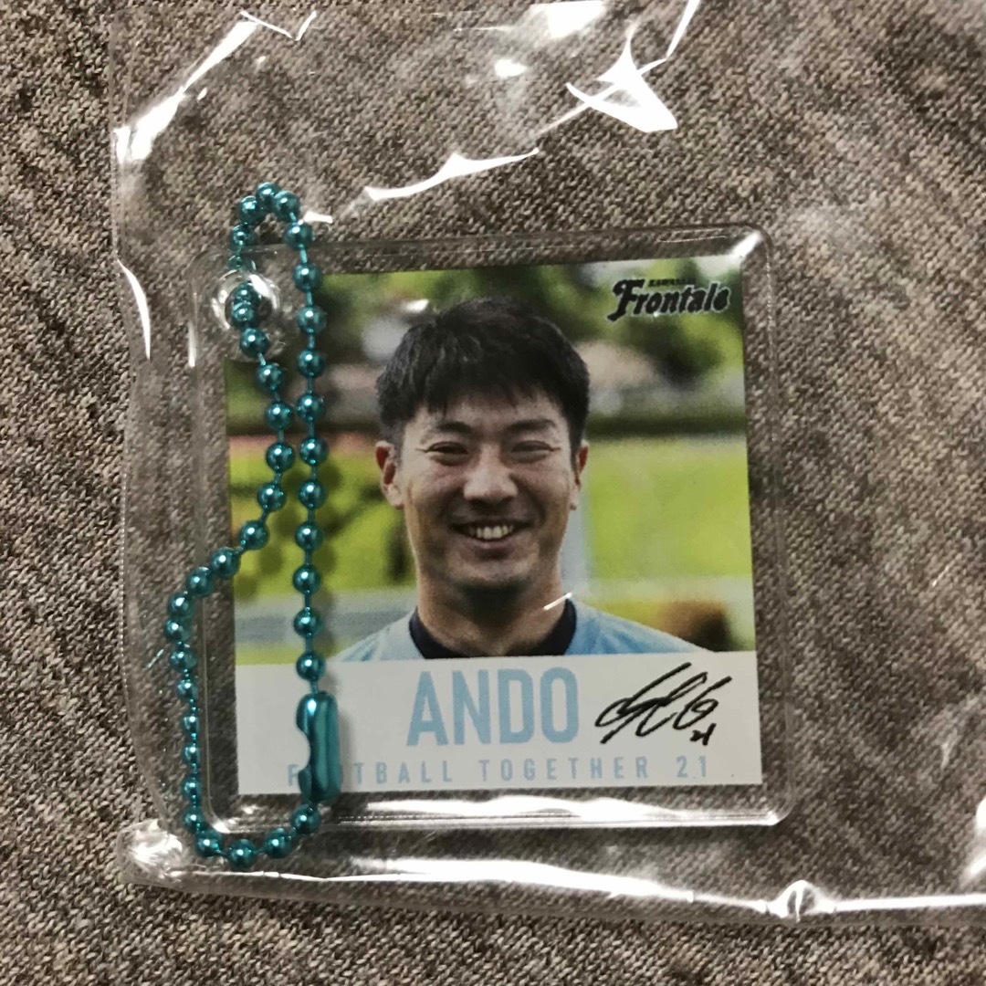 川崎フロンターレ ガチャフロ ファン感 アクリルキーホルダー 安藤 スポーツ/アウトドアのサッカー/フットサル(応援グッズ)の商品写真