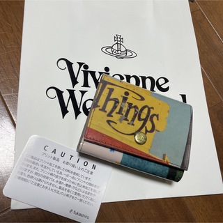 ヴィヴィアンウエストウッド(Vivienne Westwood)の未使用 ヴィヴィアンウエストウッド ガマ口　三つ折り財布　ミニ財布　ムードボード(財布)