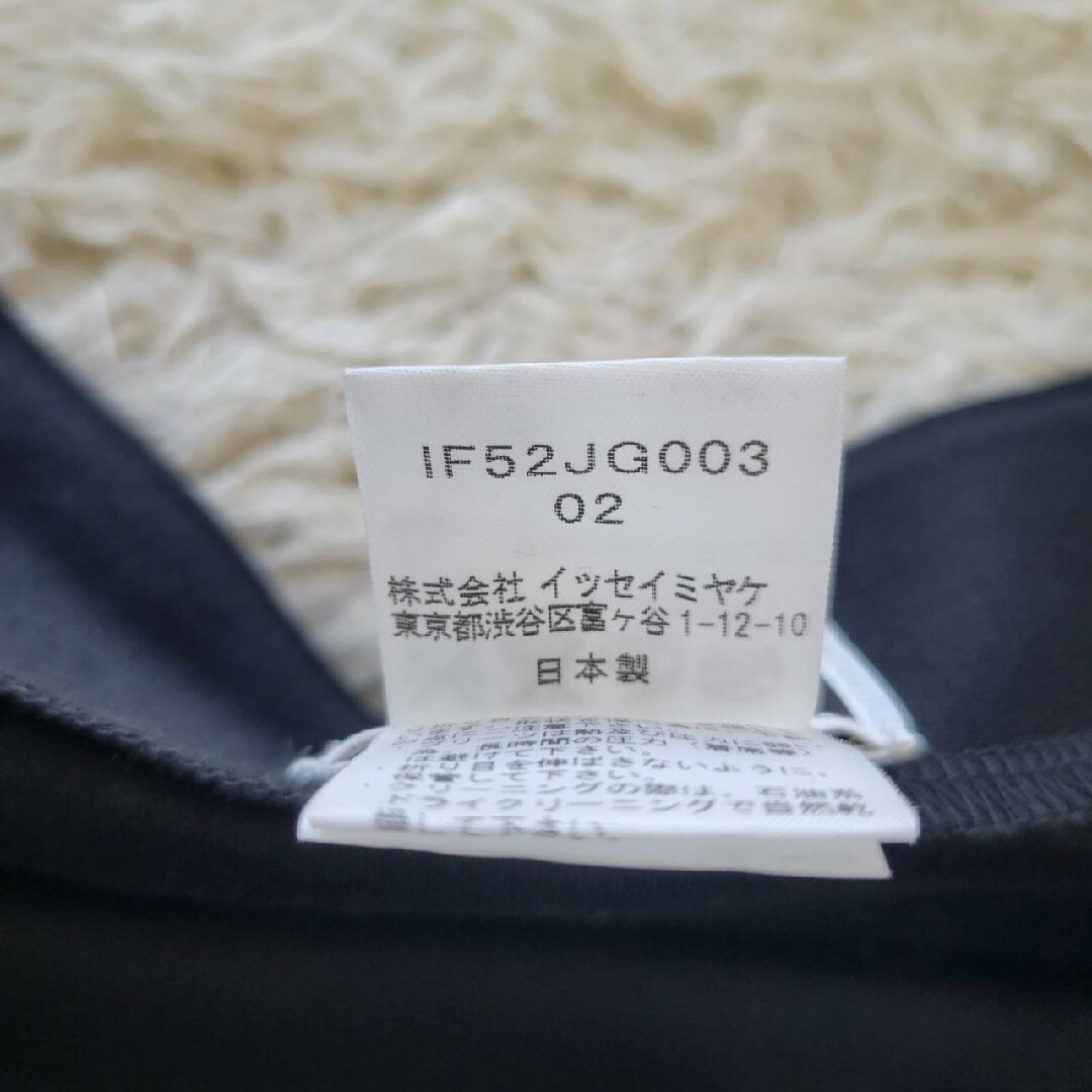 ISSEY MIYAKE(イッセイミヤケ)の【美品】イッセイミヤケ　プリーツ　切り替え　デザイン　スカート レディースのスカート(ひざ丈スカート)の商品写真