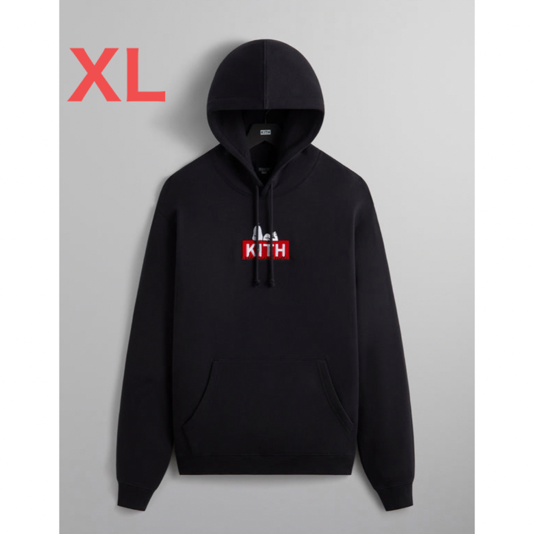 ブラックサイズXLサイズ Kith for Peanuts Doghouse Hoodie