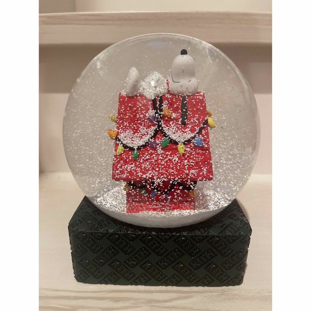 Kith for Snoopy Kithmas House Snow Globe