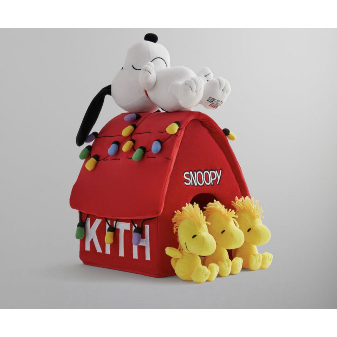 Kith for Snoopy Kithmas dog house