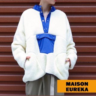 MISON EUREKA(メゾンエウレカ):ショートボア着丈70cm - ジャンパー