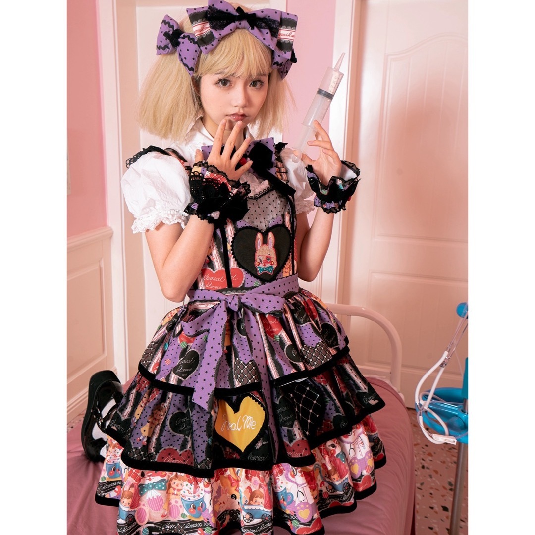 人形診療所 JSK4点セット 甘ロリ 黒ロリ しゅくれどーる 人形診療所 JSK4点セット 甘ロリ 黒ロリ しゅくれどーる