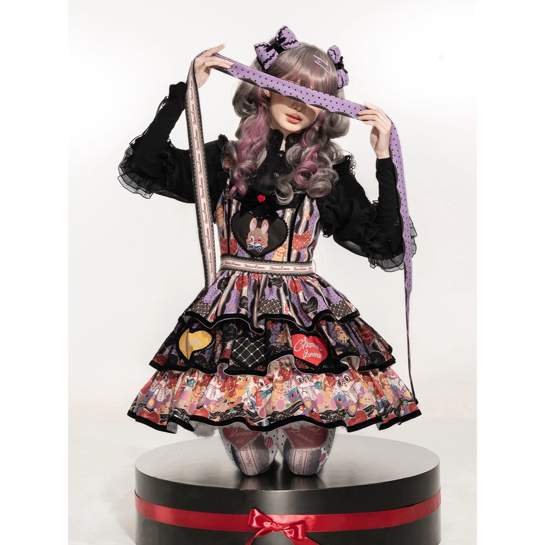 人形診療所 JSK4点セット 甘ロリ 黒ロリ しゅくれどーる 人形診療所 JSK4点セット 甘ロリ 黒ロリ しゅくれどーる