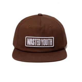 ガールズドントクライ(Girls Don't Cry)のWasted youth キャップ ブラウン ウエステッドユース(キャップ)