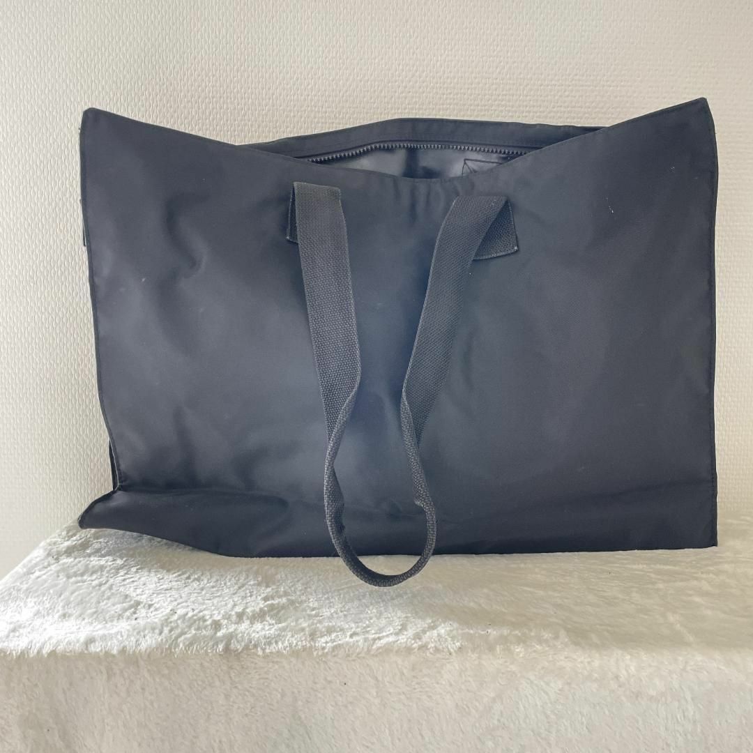 KANGOL(カンゴール)のレア✨KANGOLカンゴールセミショルダーバッグトートバッグブラック黒ストライと レディースのバッグ(ショルダーバッグ)の商品写真