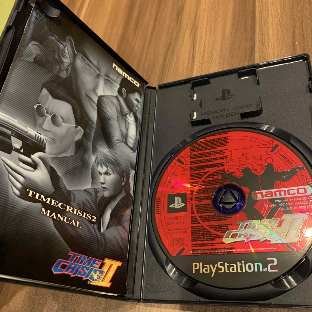 PlayStation2(プレイステーション2)のPS2 タイムクライシス エンタメ/ホビーのゲームソフト/ゲーム機本体(家庭用ゲームソフト)の商品写真