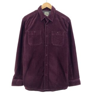 エルエルビーン(L.L.Bean)の古着 エルエルビーン L.L.Bean TRADITIONAL FIT 長袖 コーデュロイシャツ メンズM /eaa397627(シャツ)