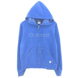 カーハート(carhartt)の古着 カーハート Carhartt スウェットフルジップパーカー レディースM /eaa397609(トレーナー/スウェット)