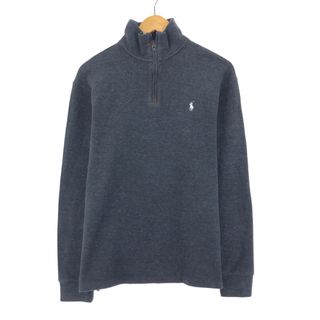 ラルフローレン(Ralph Lauren)の古着 ラルフローレン Ralph Lauren POLO RALPH LAUREN コットンニットハーフジップセーター メンズM /eaa398114(ニット/セーター)