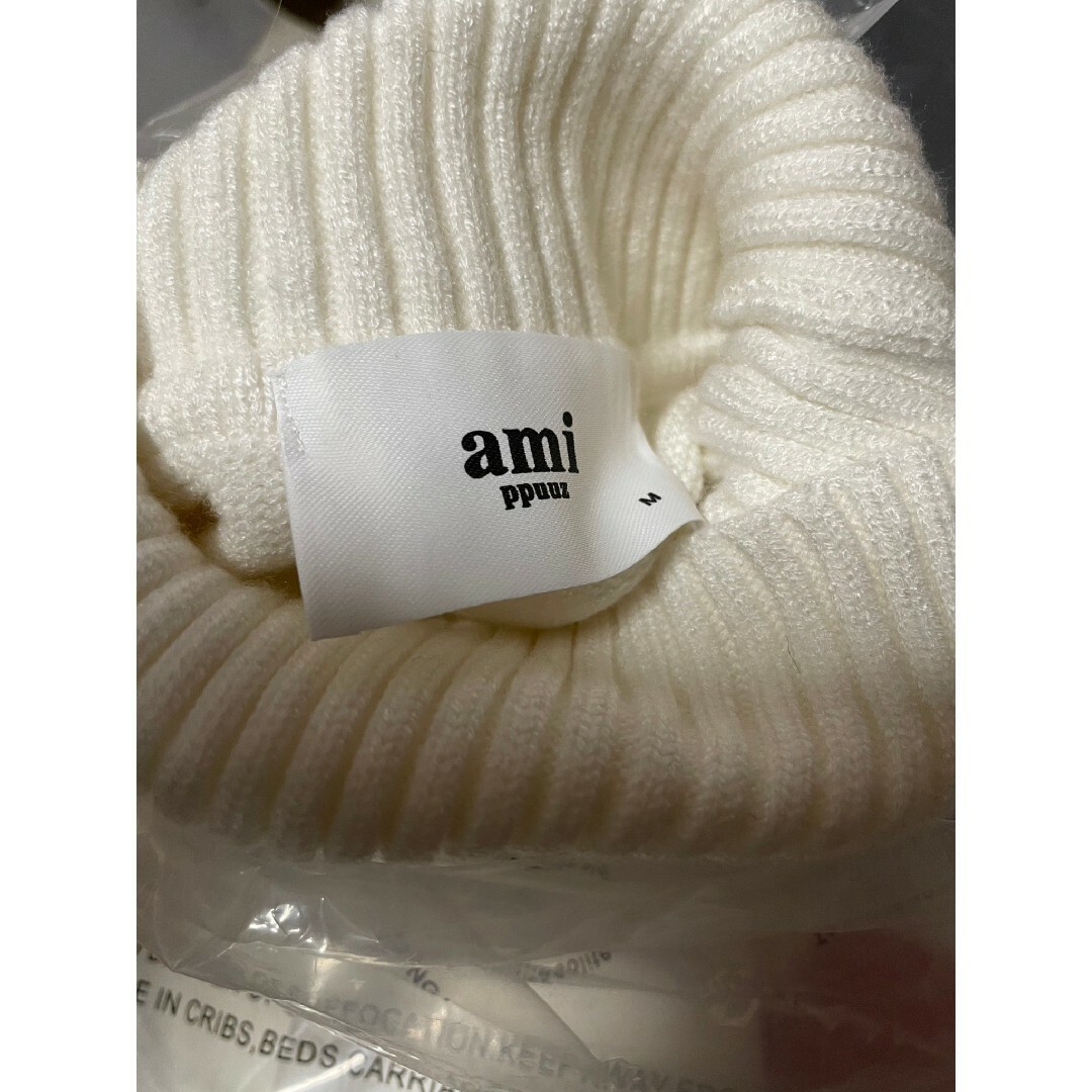 ami(アミ)のアミパリス amiparis ami paris タートルネックニット 新品未使 レディースのトップス(ニット/セーター)の商品写真