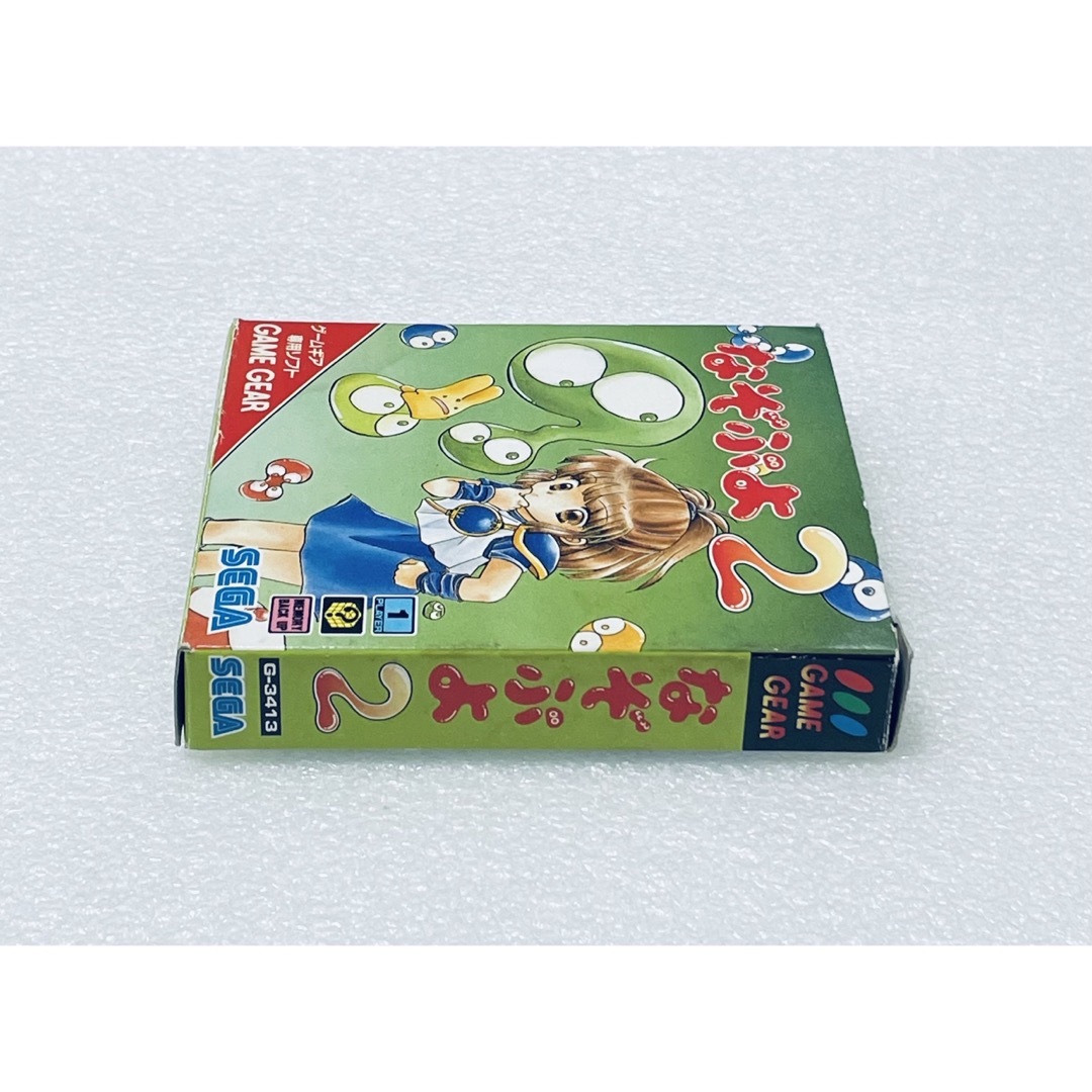 SEGA(セガ)のNAZO PUYO 2 / なぞぷよ2 [GG] 002 エンタメ/ホビーのゲームソフト/ゲーム機本体(携帯用ゲームソフト)の商品写真