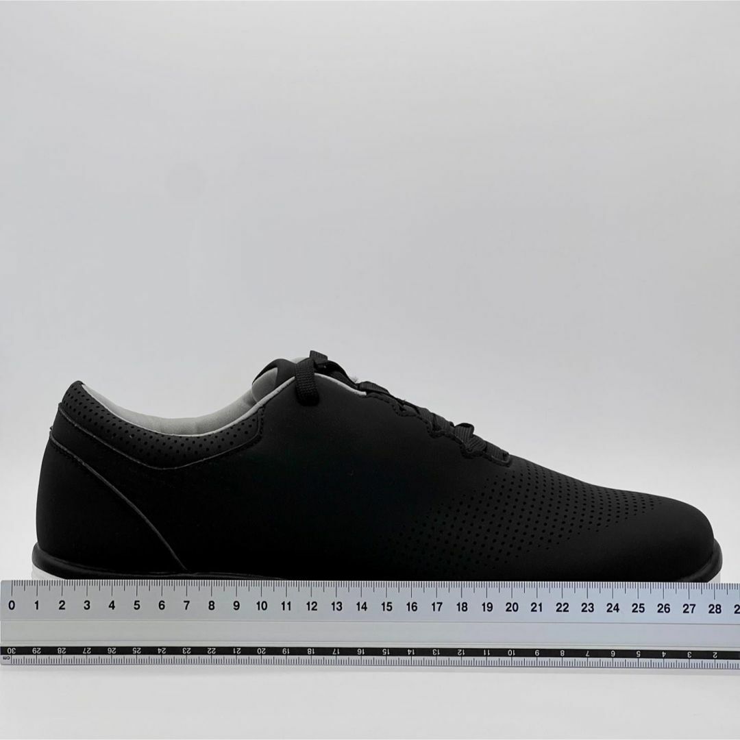 冬SALE！ メンズ ゴルフシューズ スタッドレス スニーカー 26.5cm 黒 メンズの靴/シューズ(スニーカー)の商品写真