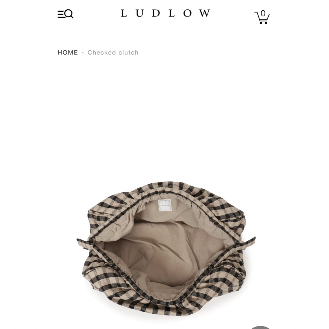 LUDLOW(ラドロー)のludlowクラッチバッグ レディースのバッグ(クラッチバッグ)の商品写真