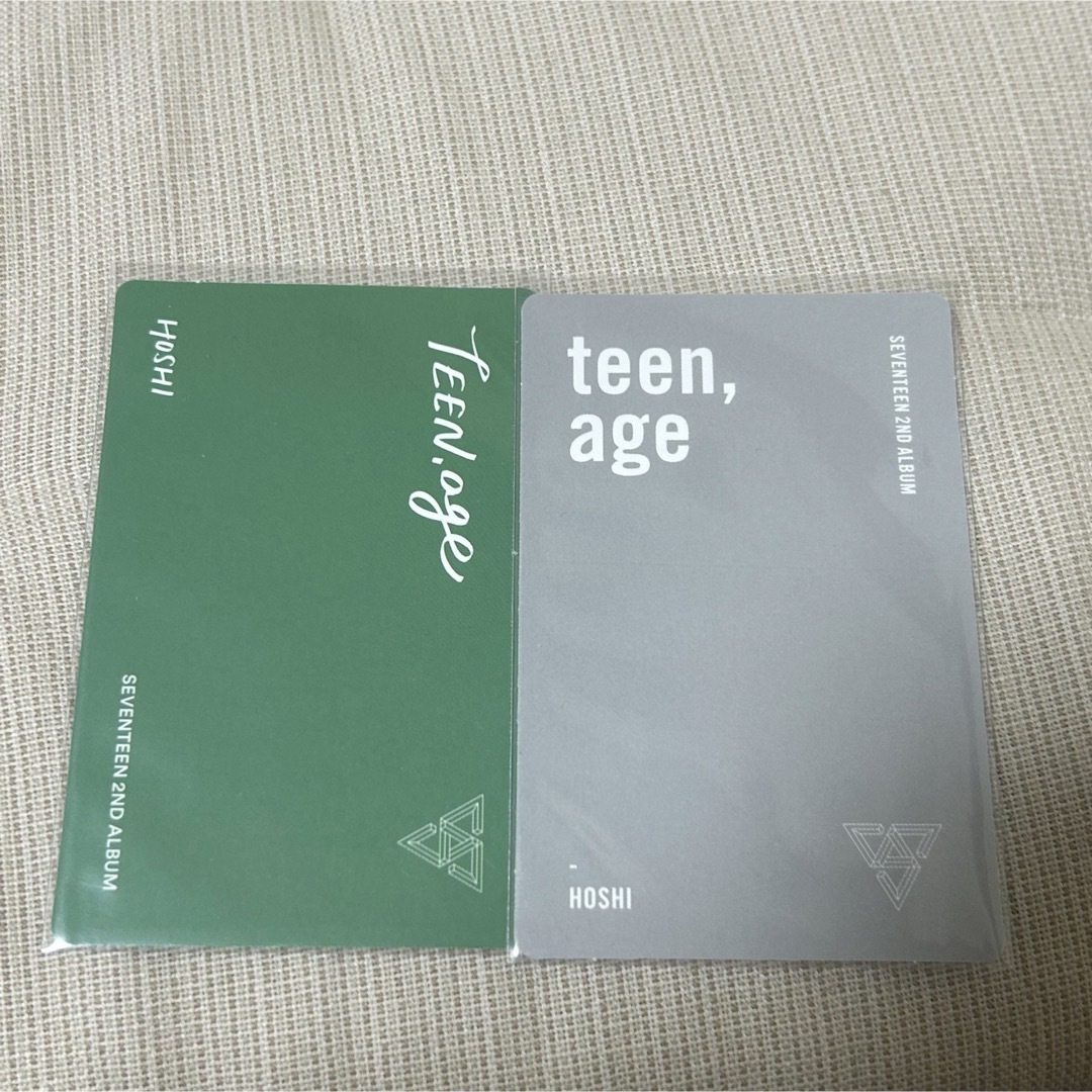 SEVENTEEN(セブンティーン)のteen age ホシ トレカ セット エンタメ/ホビーのタレントグッズ(アイドルグッズ)の商品写真