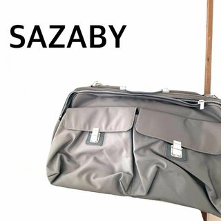 サザビー(SAZABY)の美品✨SAZABYサザビーショルダーバッグハンドバッグブラック黒(ショルダーバッグ)