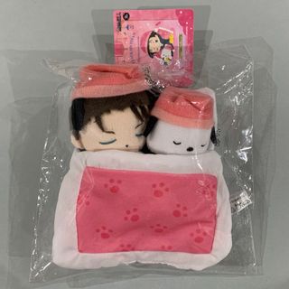 進撃の巨人　エレン　サンリオコラボ　おふとん　ぬいぐるみ　マスコット　1点(キャラクターグッズ)