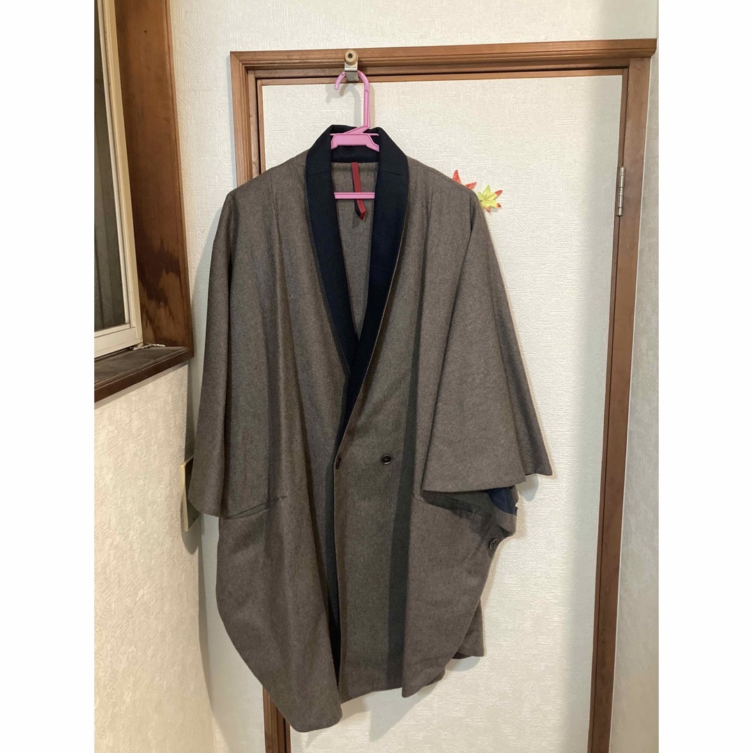 SASQUATCHfabrix.(サスクワッチファブリックス)のYANTOR ヤントル 袈裟コート kesa coat ブラウン メンズのジャケット/アウター(ポンチョ)の商品写真