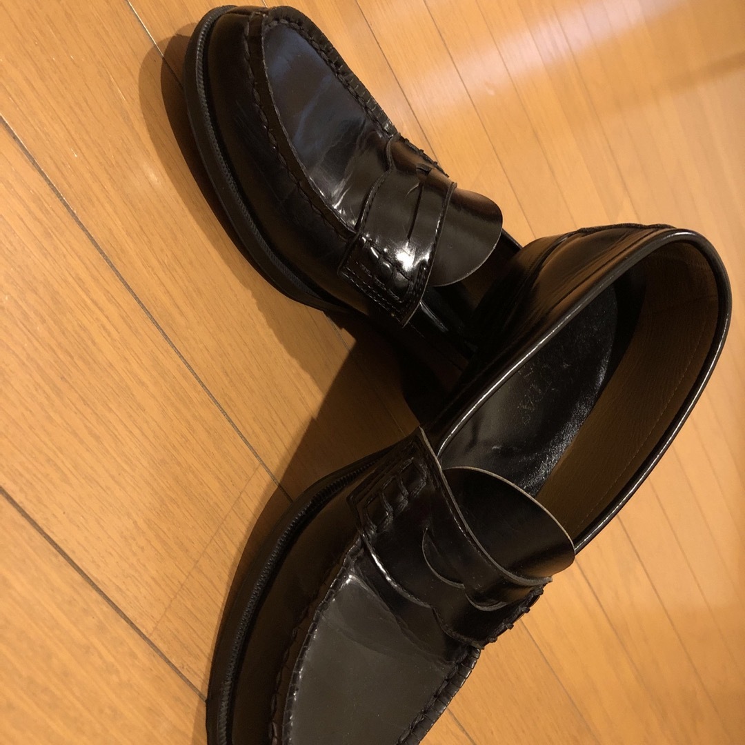 HARUTA(ハルタ)のハルタ  ローファー 学生 黒 24.5㎝ レディースの靴/シューズ(ローファー/革靴)の商品写真