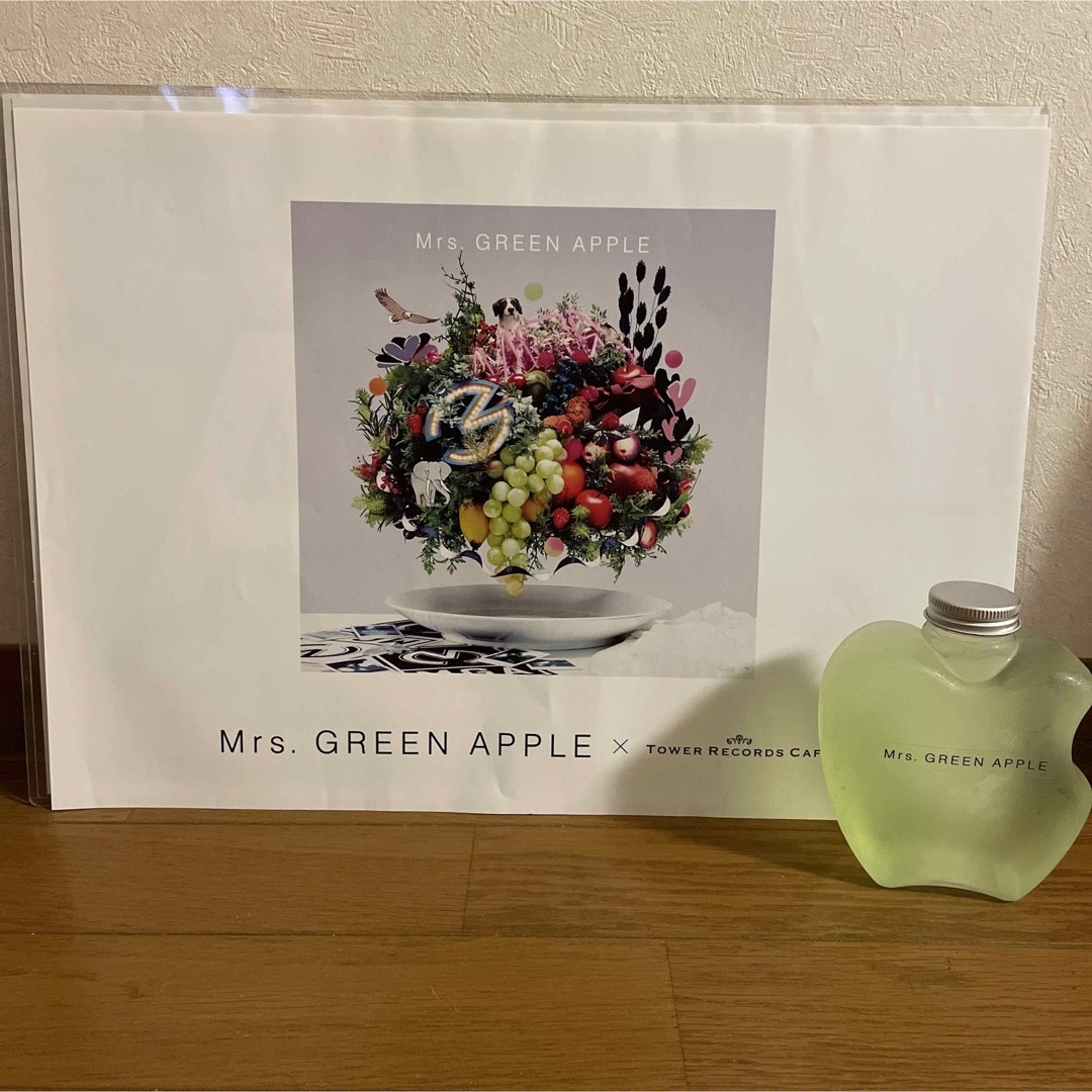 再値下げ Mrs. GREEN ランチョンマット収納 APPLE GREEN タワレコ