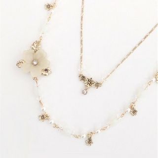 アクシーズファム(axes femme)のすみれホマイカネックレス　axesfemme(ネックレス)