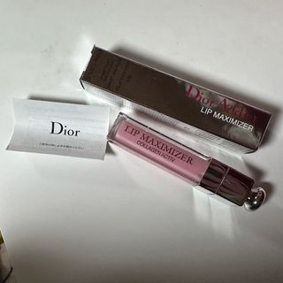 クリスチャンディオール(Christian Dior)のサチ王様専用 Dior 新品未使用 マキシマイザー リップグロス 001 箱付き(リップグロス)