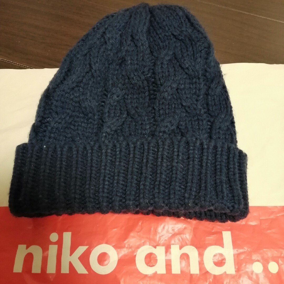 ニコアンドniko and☆ニット帽 防寒対策に - ニットキャップ