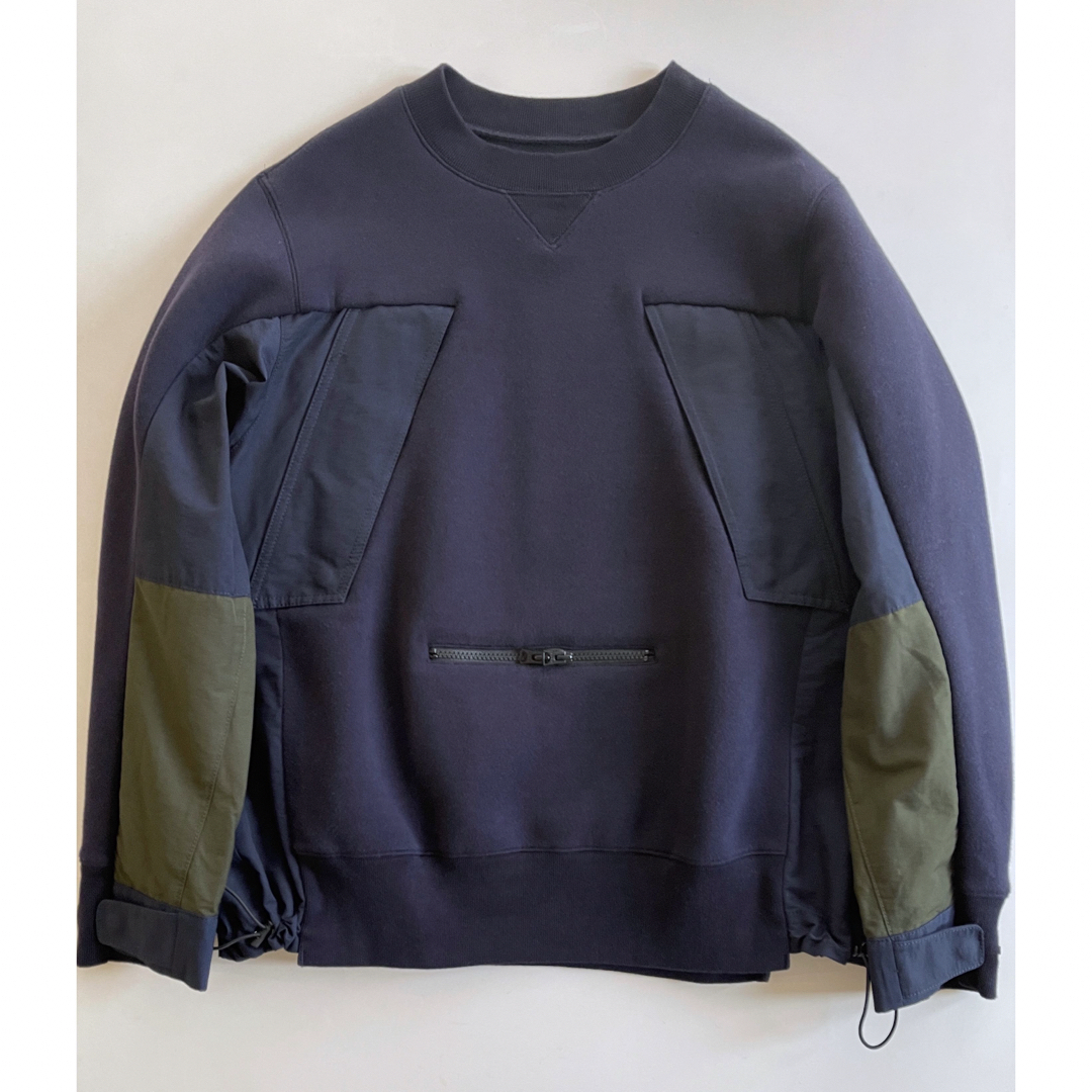 sacai(サカイ)のサカイ 22-02731M フロントポケットコットンスウェット  メンズ 1 メンズのトップス(スウェット)の商品写真