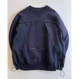 サカイ(sacai)のサカイ 22-02731M フロントポケットコットンスウェット  メンズ 1(スウェット)