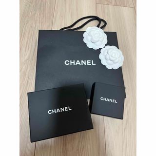 シャネル(CHANEL)のCHANEL 箱　バック　ラッピング　小物　ブラック　正規店　新品　ブランド(その他)