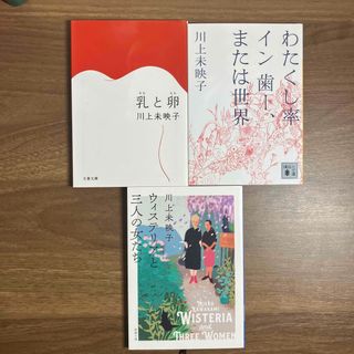 コウダンシャ(講談社)の川上未映子　文庫　3冊セット(文学/小説)