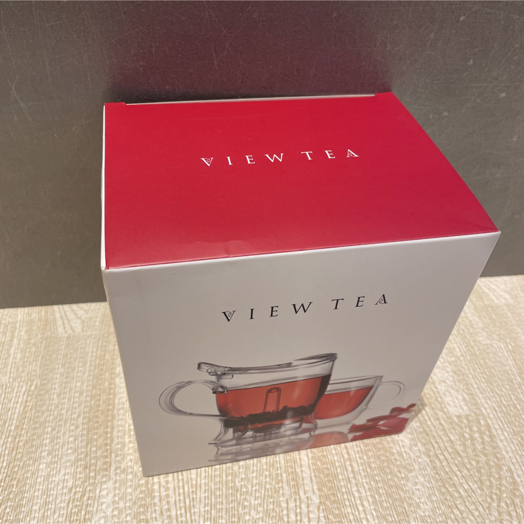 新品未開封　三本コーヒー VIEW TEA ティーポット インテリア/住まい/日用品のキッチン/食器(調理道具/製菓道具)の商品写真