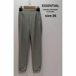 Essential - ESSENTIAL メッシュジョガーパンツ レディース グレージュ 36